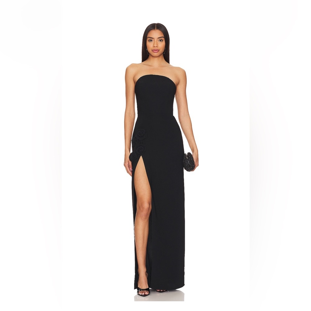 AMANDA UPRICHARD BLACK GOWN